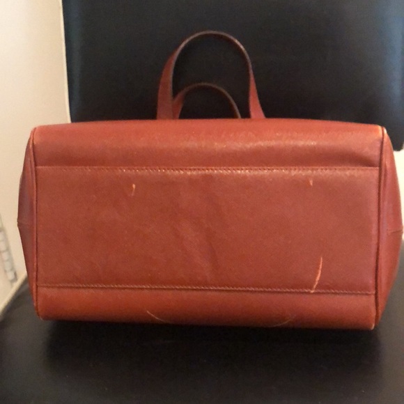 Vintage Prada Handbag in Brown Saffiano Leather - Picture 17 of 17